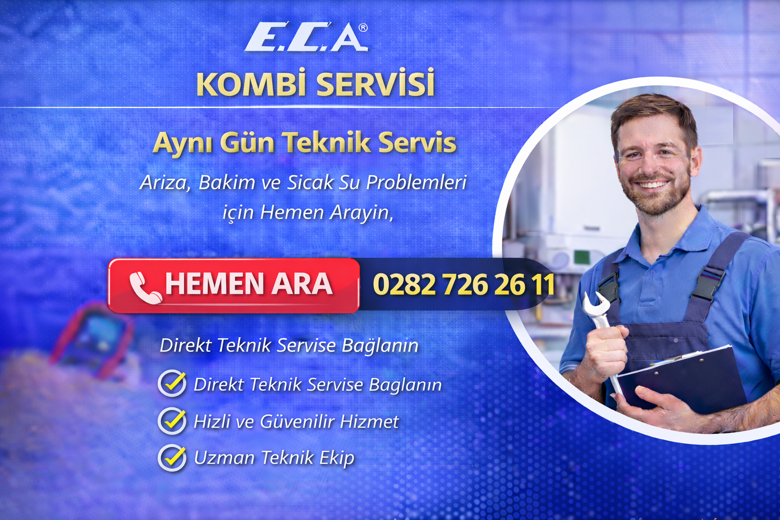 ECA KOMBİ SERVİSİ