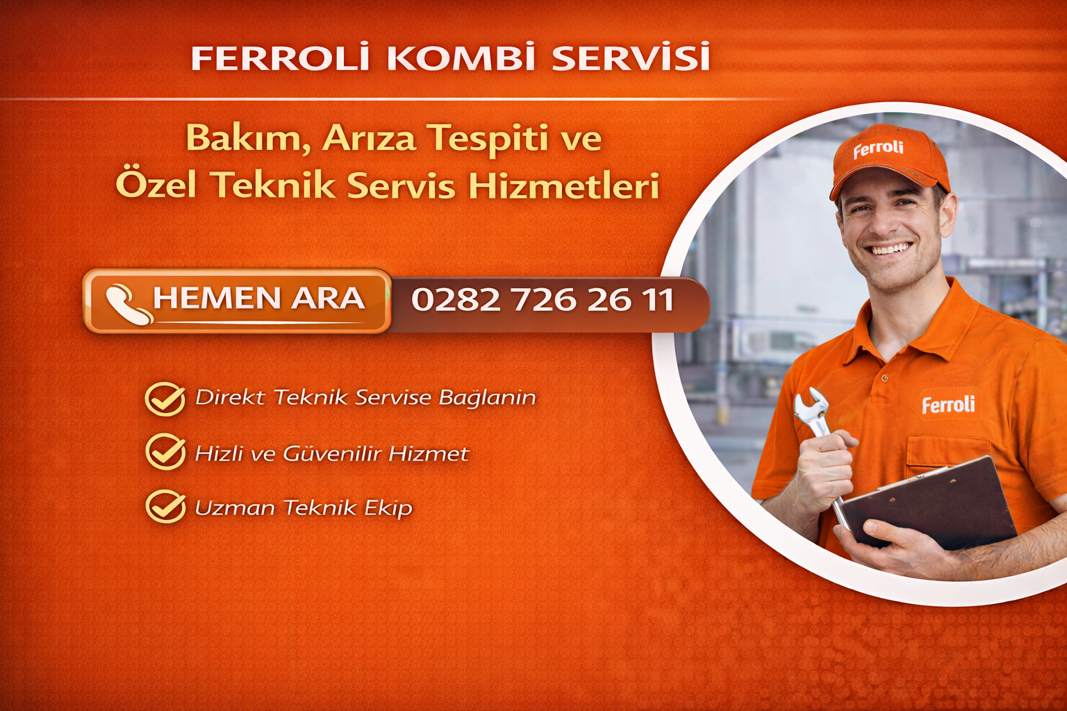 FERROLİ KOMBİ SERVİSİ