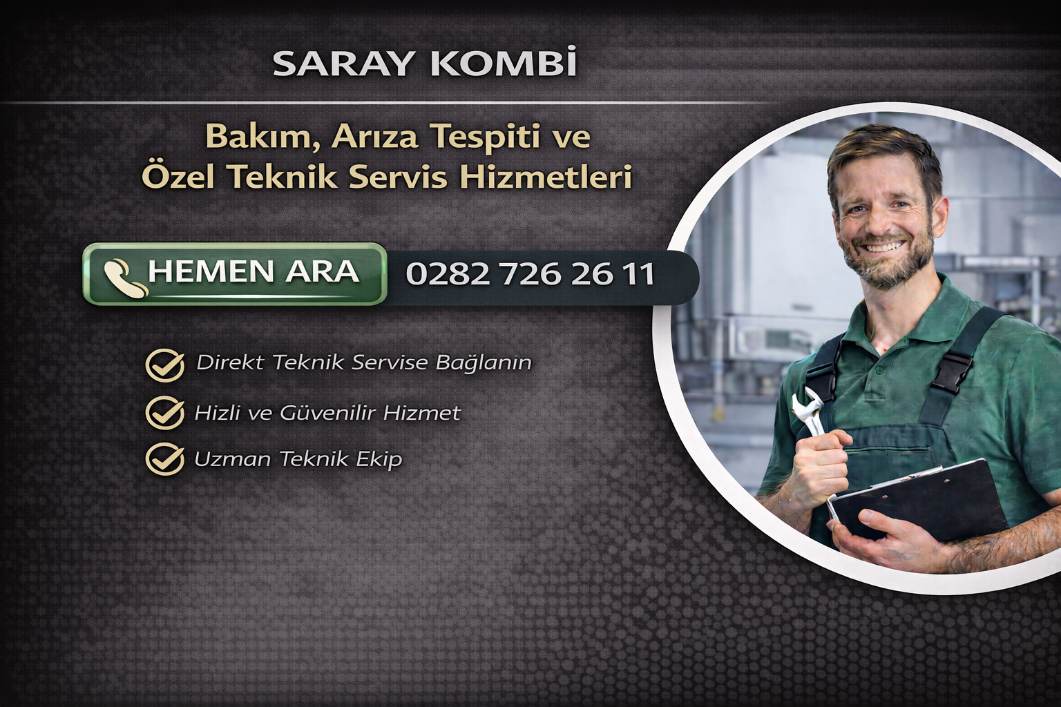 Saray Kombi Bakım, Arıza Tespiti ve Özel Teknik Servis Hizmetleri